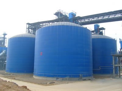 龙山水泥钢板库改造