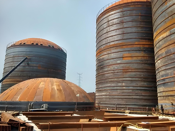 龙山焦粉钢板仓